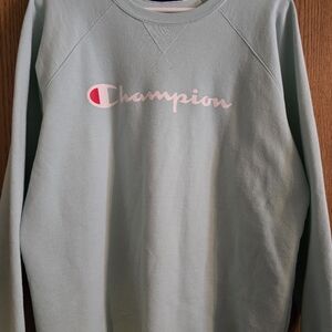 Champion Light Blue Sweatshirt